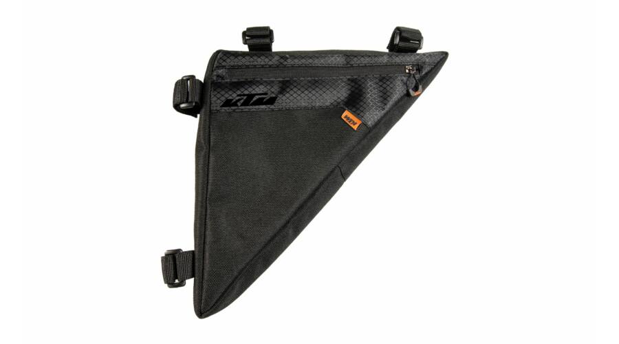 KTM váztáska Frame Bag II Velcro kerékpáros váztáska, fekete 1 literes